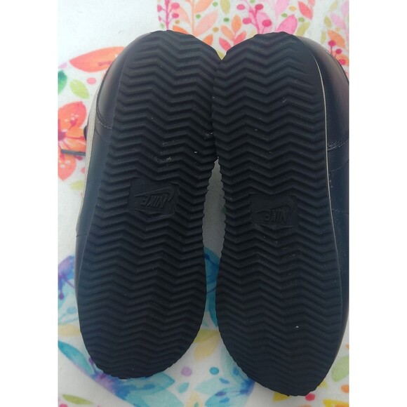 Nike Cortez Basic Black/White - Picture 5 of 6